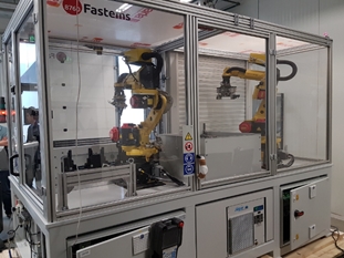 Роботизированная система полировки авиационных лопаток 